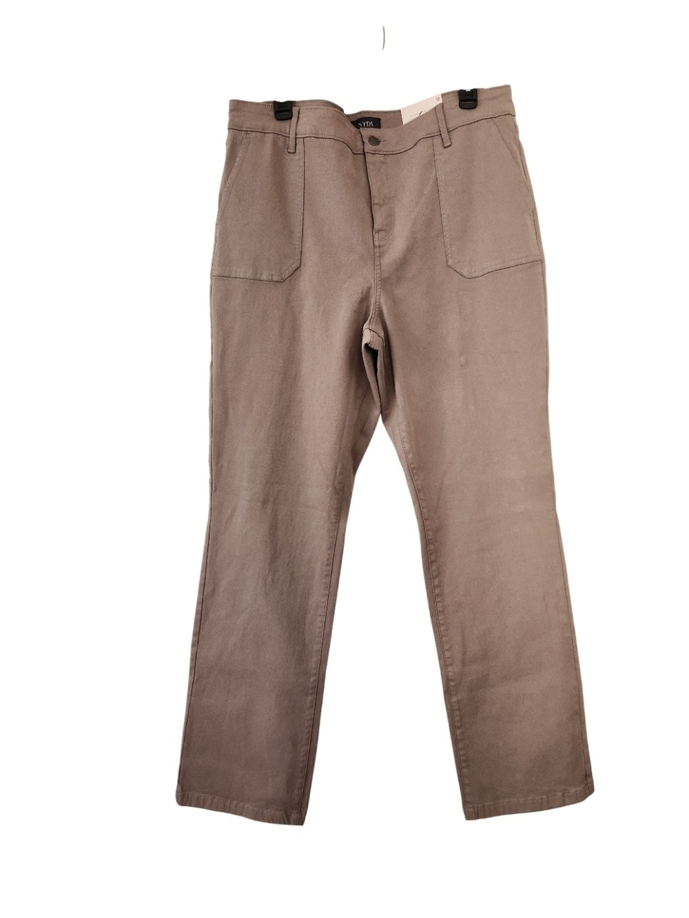 Women's Casual Straight-Leg Pants in Taupe
